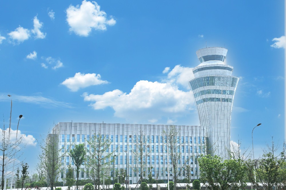 成都天府新機(jī)場第二指揮塔
